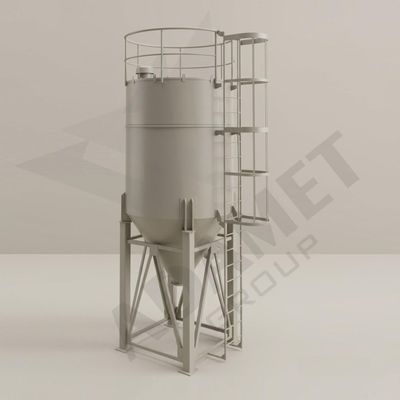 Силос для цемента 100т (Стационарный)/ СЦ-100